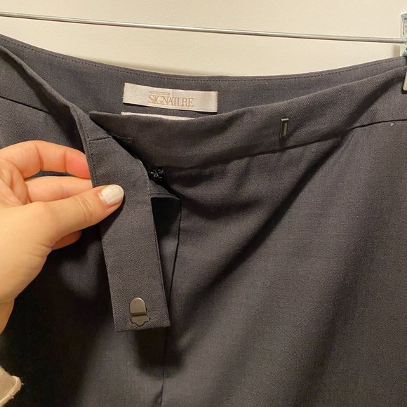 Nordstrom Signature and Caroline Issa - Wool Skirt with Button Detail - Picture 7 of 9